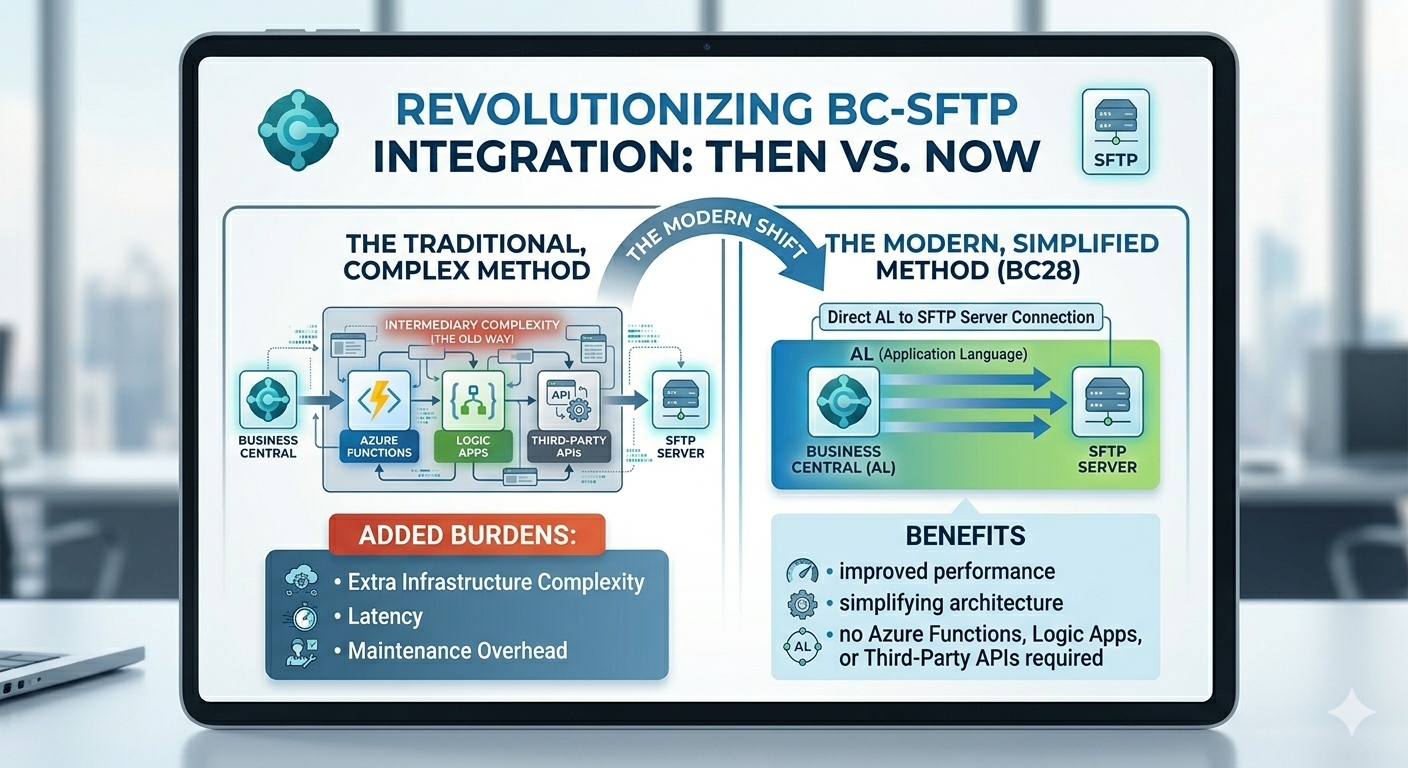 Using SFTP from AL (The Native Way) in Business Central 2026 (BC28)