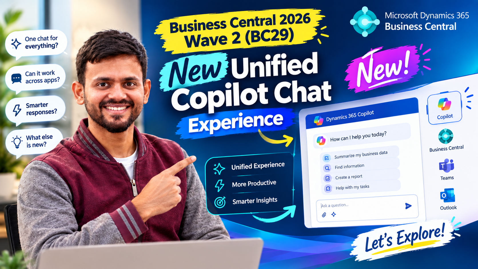 Business Central 2026 Wave 2 (BC29): New Unified Copilot Chat Experience